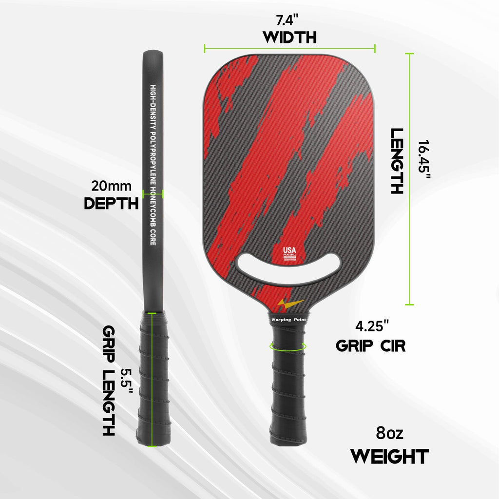 warping point red paddle specification